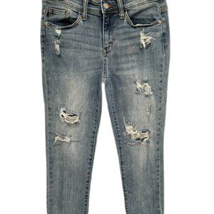 Women’s Judg Blue Stretch Capri Jean